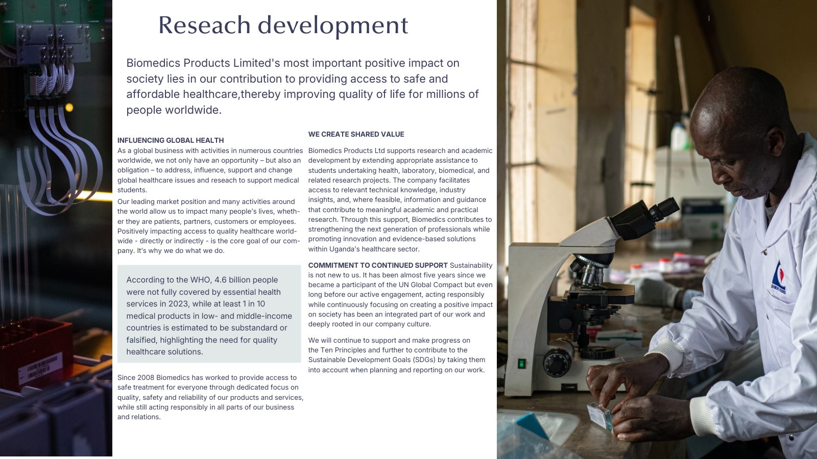 Biomedics Products Limited company profile, page 6 of 9